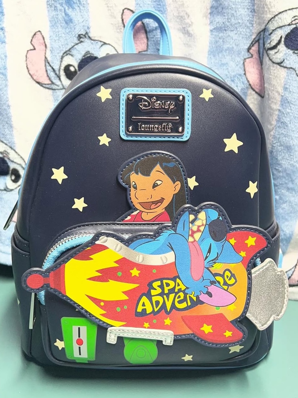 Loungefly Disney Lilo & Stitch Space Adventure Mini Backpack